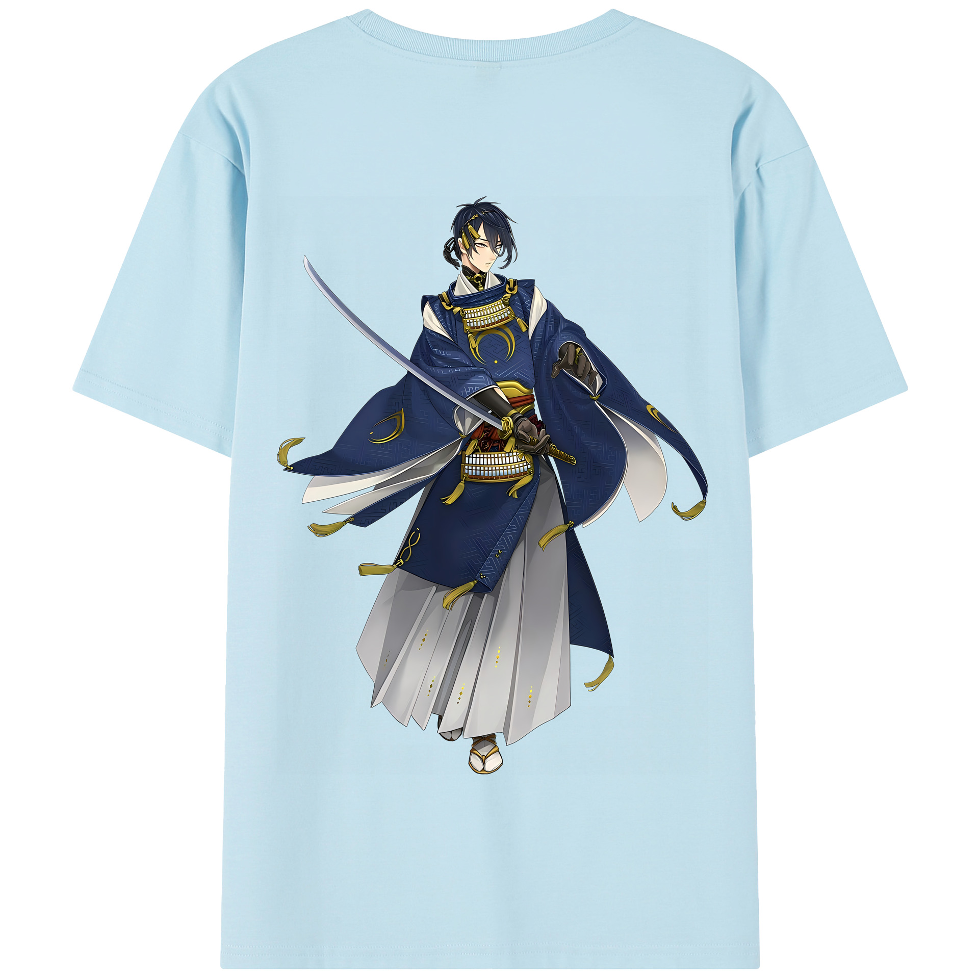 （画像用） 刀剣乱舞 Touken Ranbu 綿100％半袖Tシャツ（背面プリント）